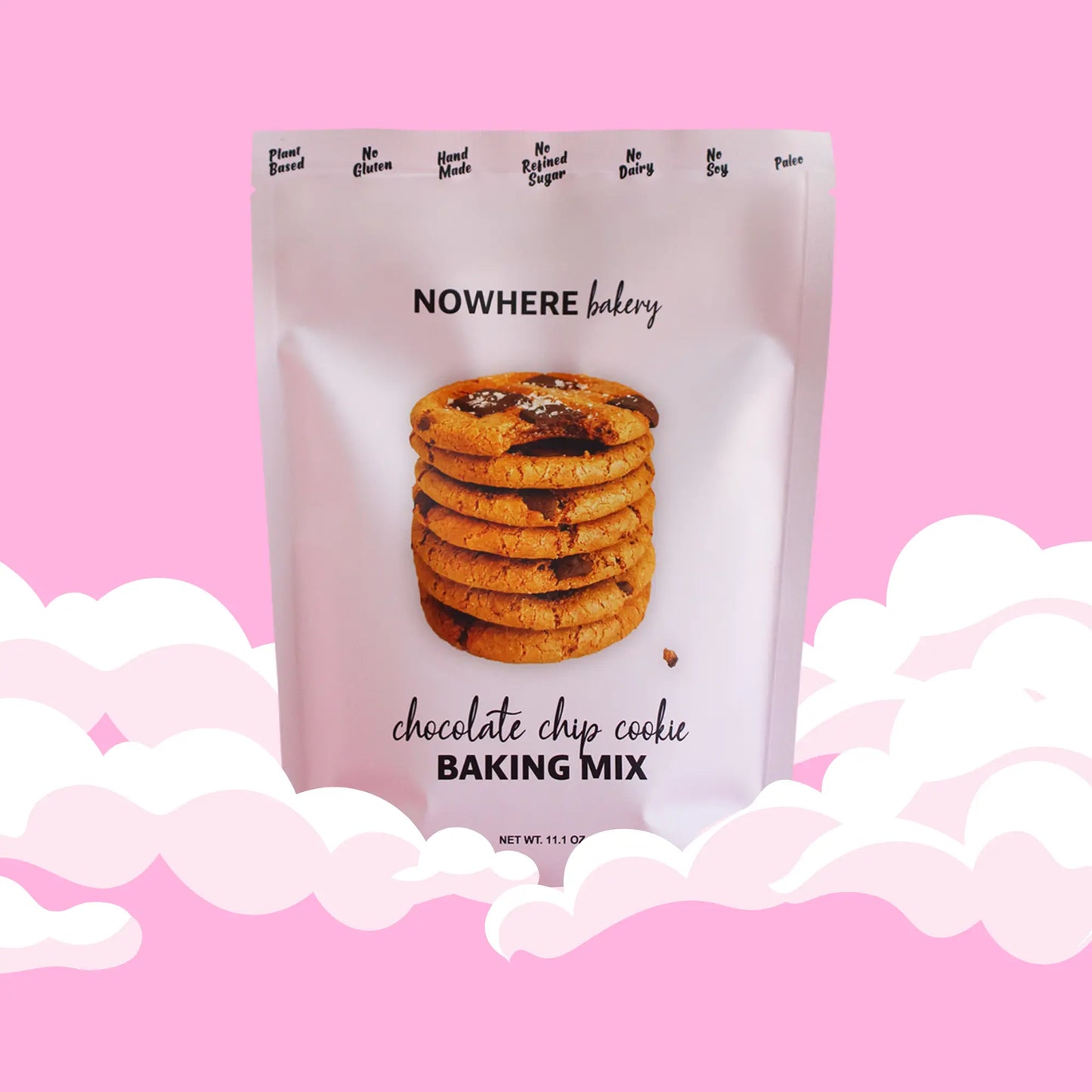 Chocolate Chip Cookie Baking Mix Nowhere Bakery