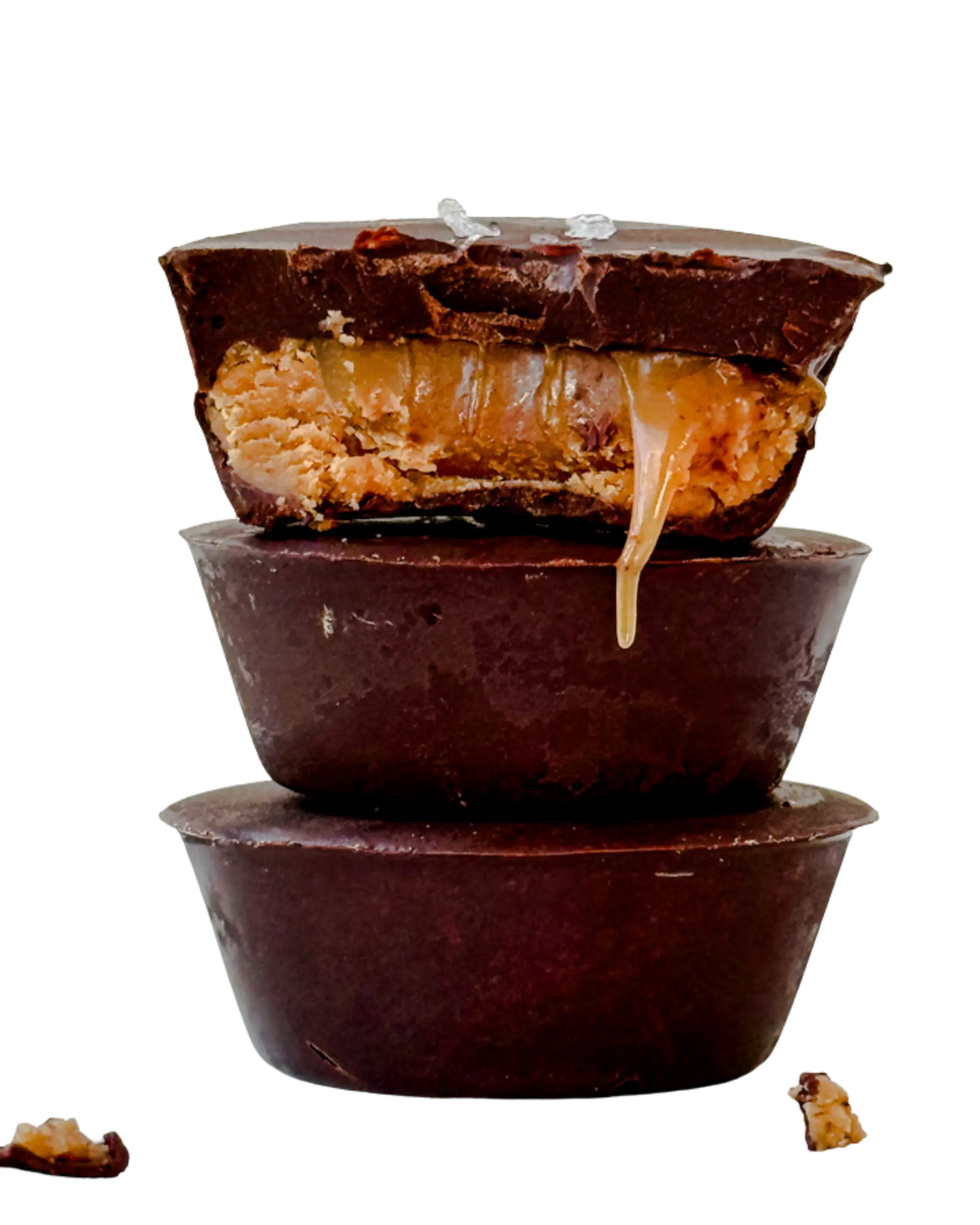 Peanut Butter Caramel Cups (2 per bag) with @olivia.adriance Nowhere Bakery