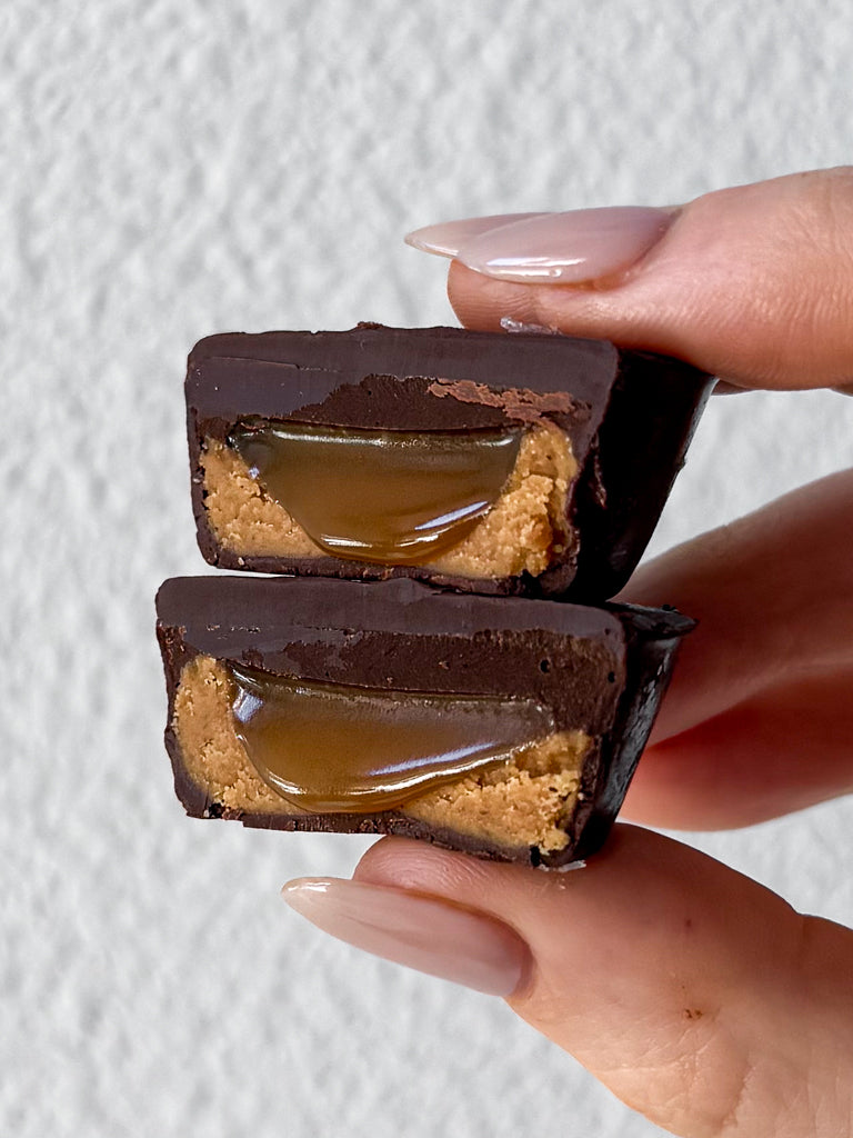 Peanut Butter Caramel Cups (2 per bag) with @olivia.adriance