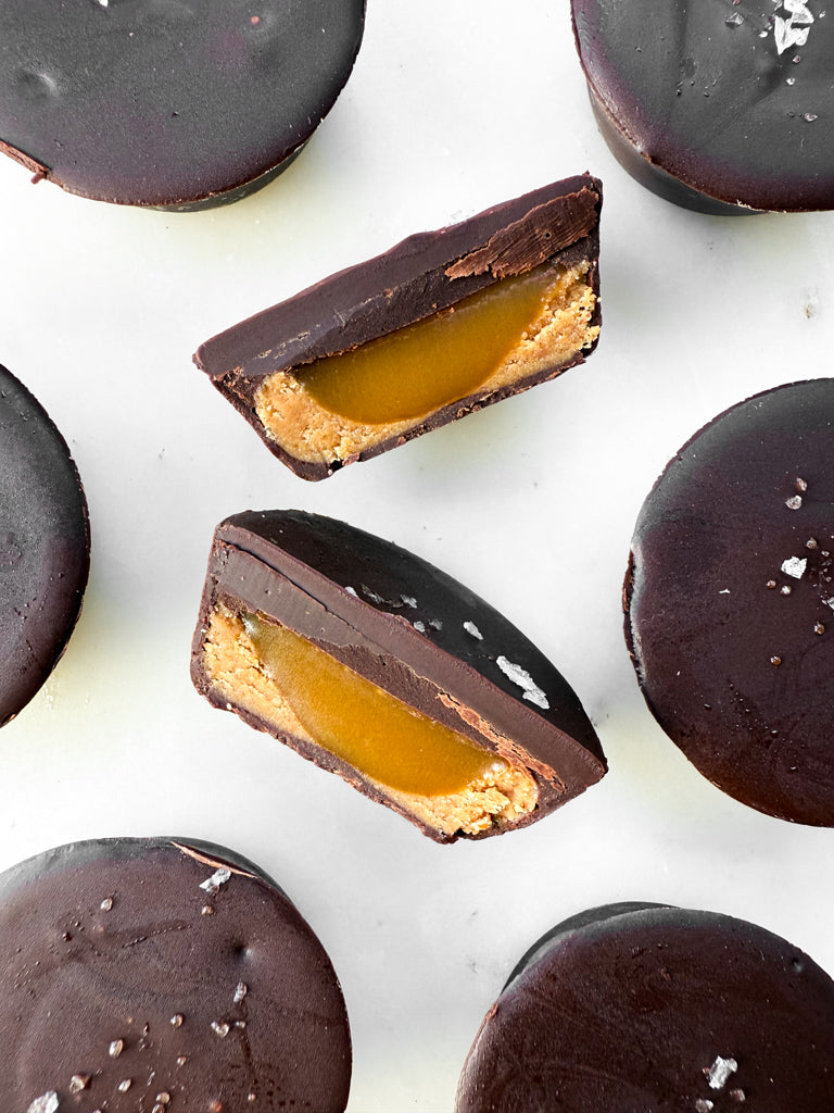 Peanut Butter Caramel Cups (2 per bag) with @olivia.adriance