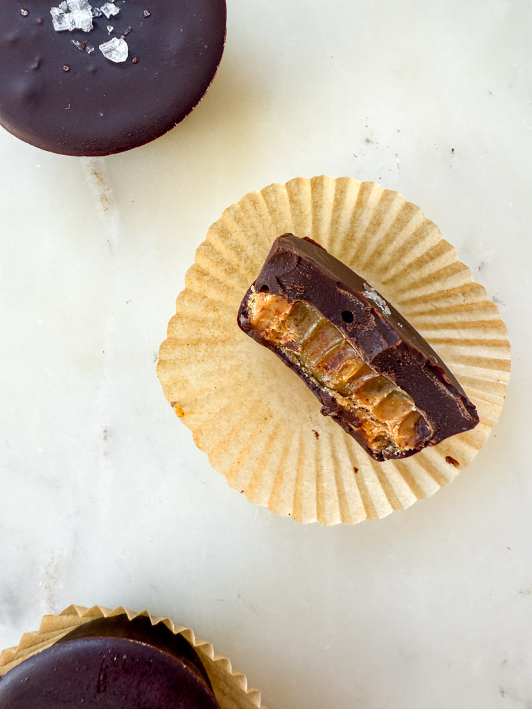Peanut Butter Caramel Cups (2 per bag) with @olivia.adriance