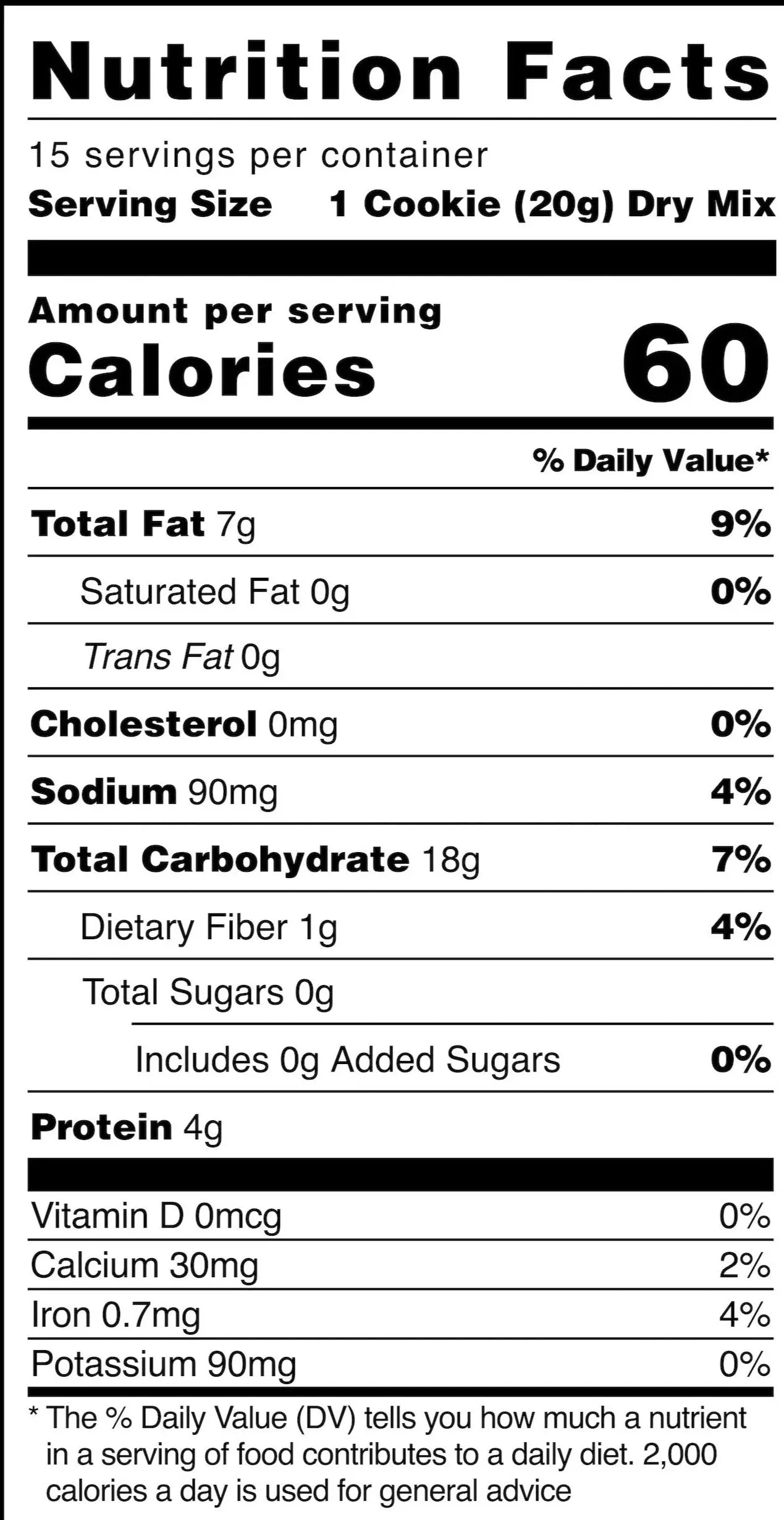 Sugar Cookie Baking Mix - Nowhere Bakery