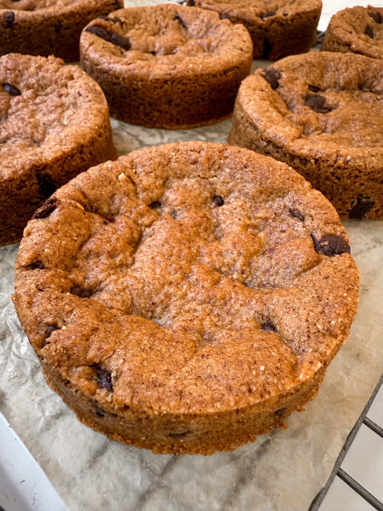 Pumpkin Spice Deep Dish Choc Chip Cookie