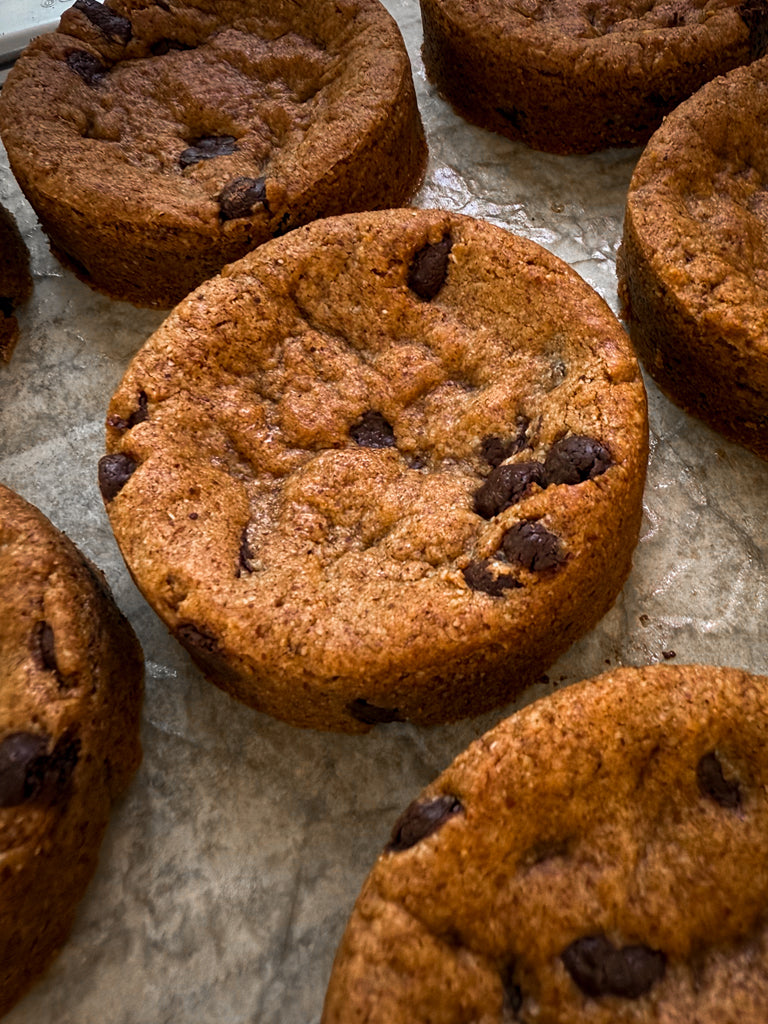 Pumpkin Spice Deep Dish Choc Chip Cookie