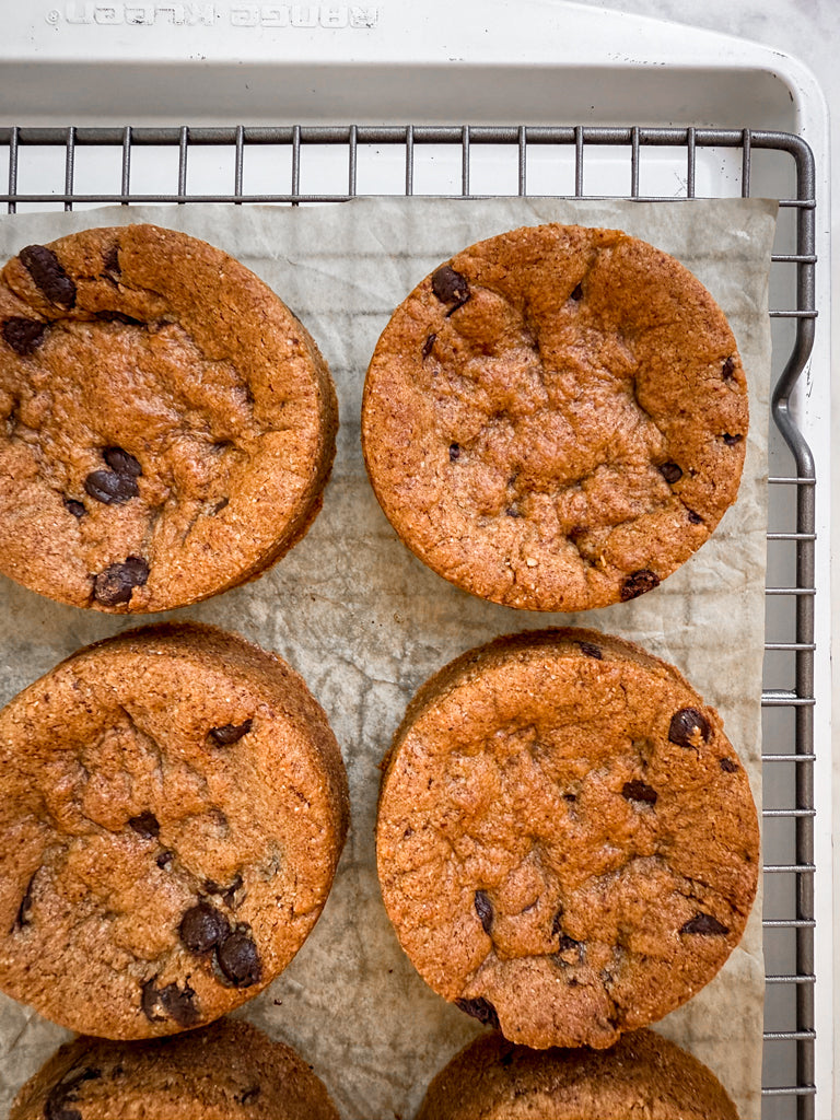 Pumpkin Spice Deep Dish Choc Chip Cookie