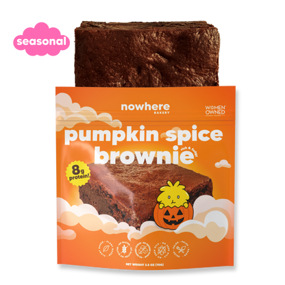 Pumpkin Spice Brownie