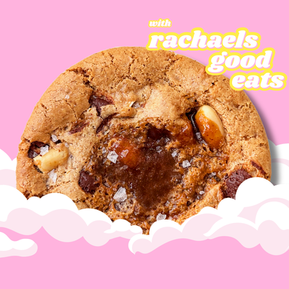 Candy Bar Cookies with @rachaelsgoodeats