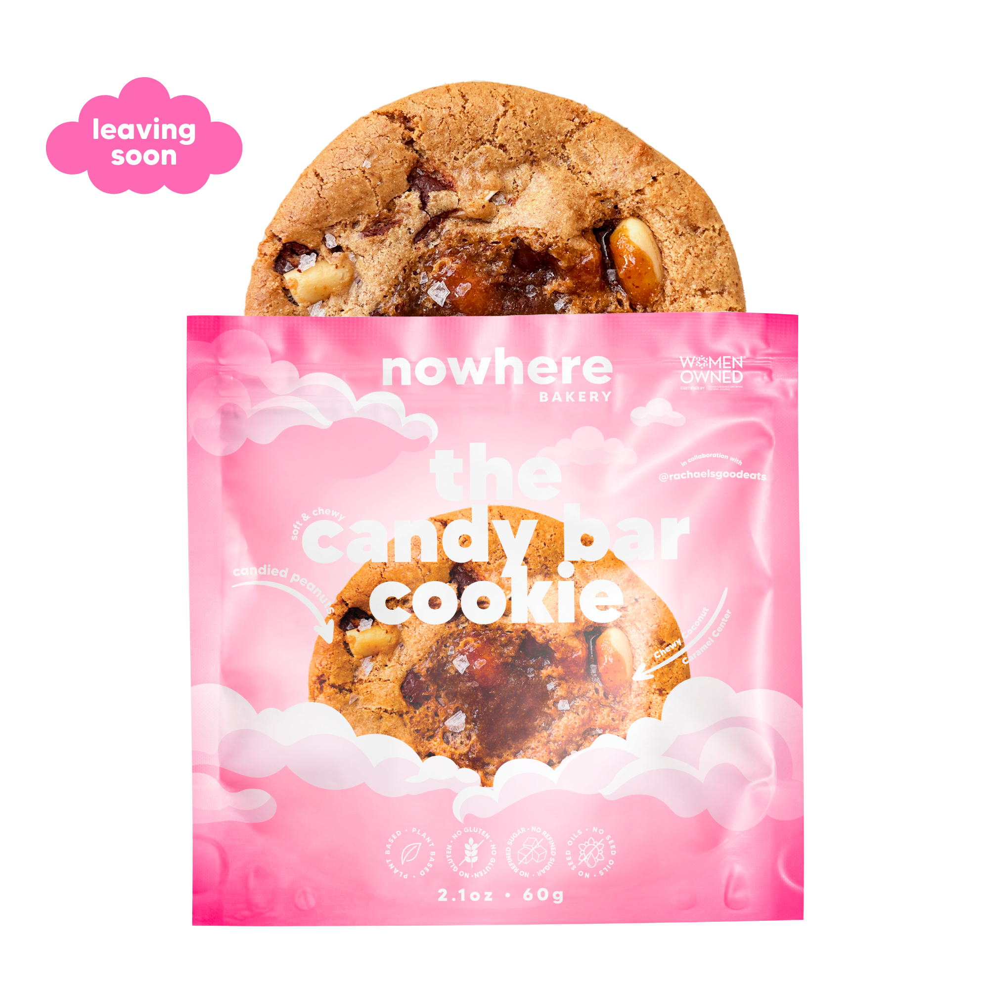 Candy Bar Cookies with @rachaelsgoodeats