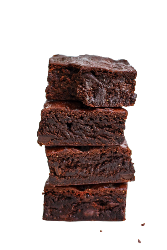 Nowhere Bakery Brownie stack