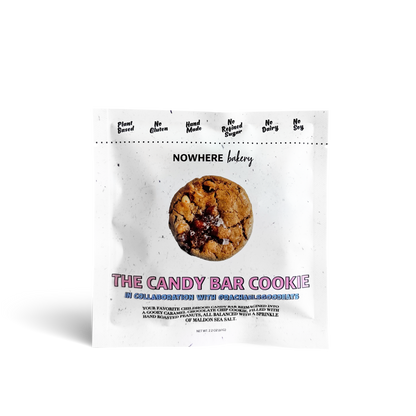 @rachaelsgoodeats Candy Bar Cookie by Nowhere Bakery. Packaging sho