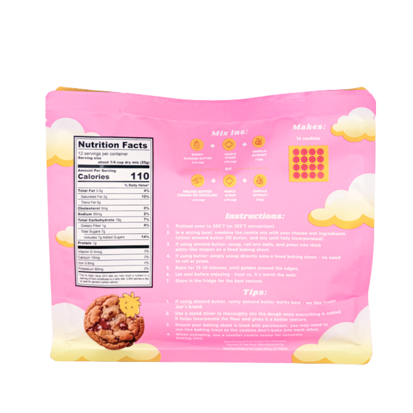 Chocolate Chip Cookie Baking Mix
