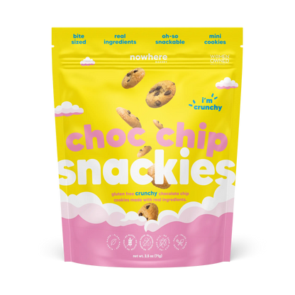 Choc Chip Snackies Front - Nowhere Bakery