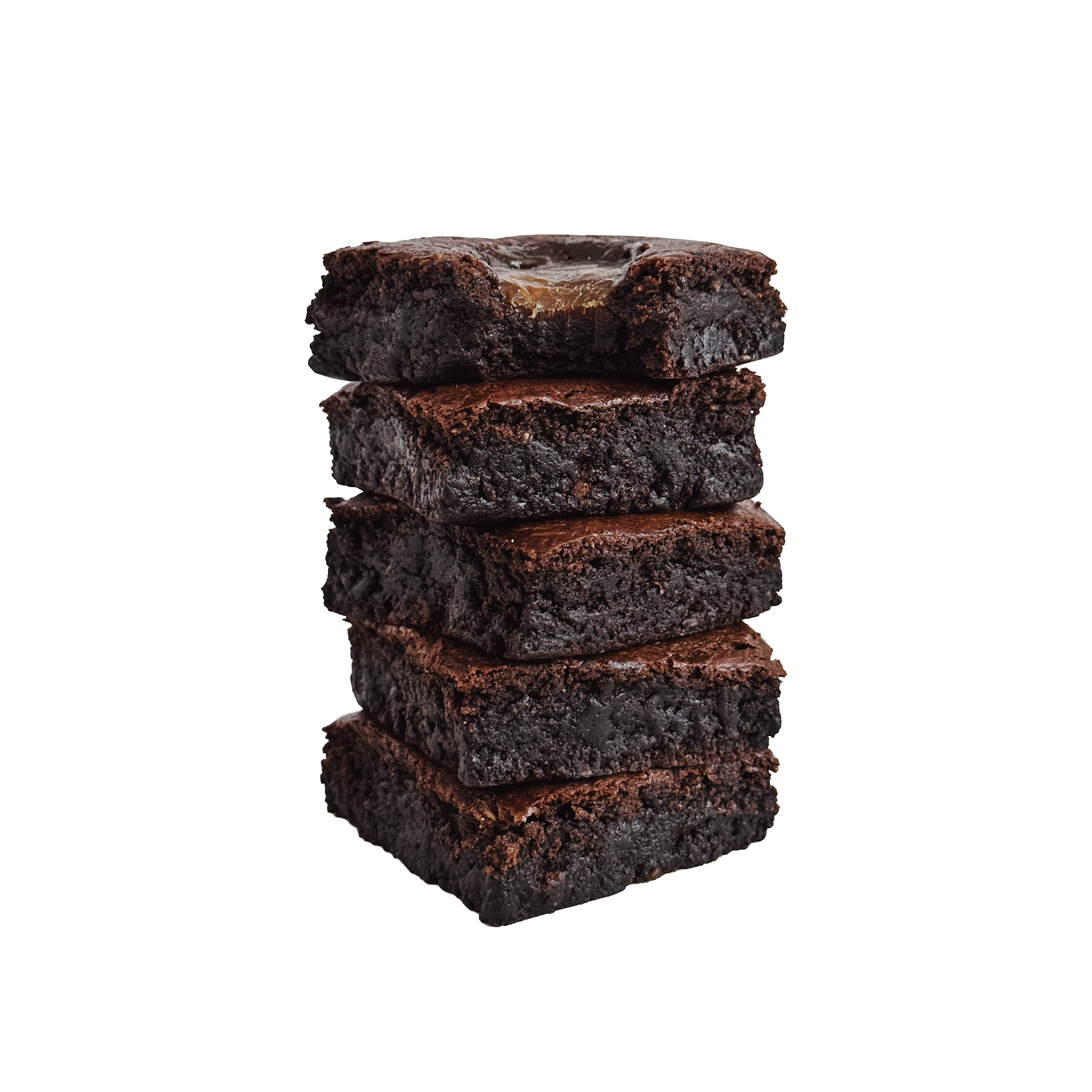 stack of brownies