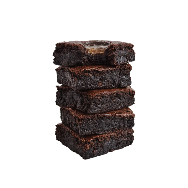 stack of brownies