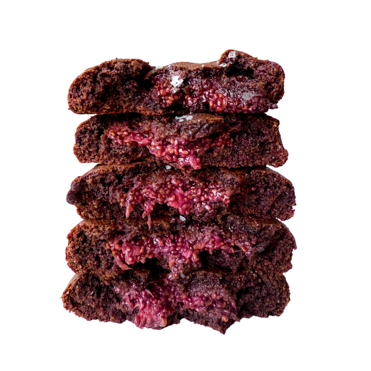 The Raspberry Stuffed Valentines Cookie