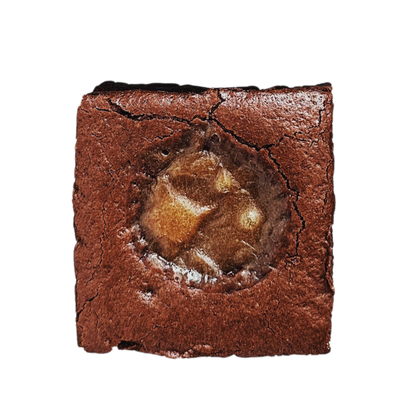 Caramel Pumpkin Spice Brownies