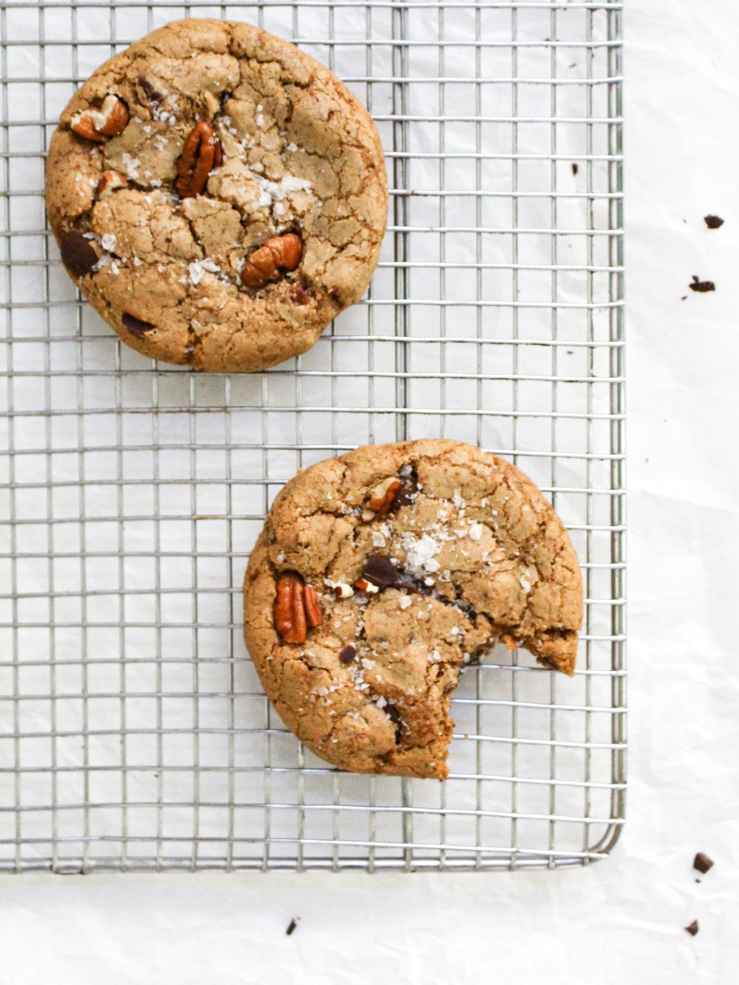 Pecan Choc Chip Cookies